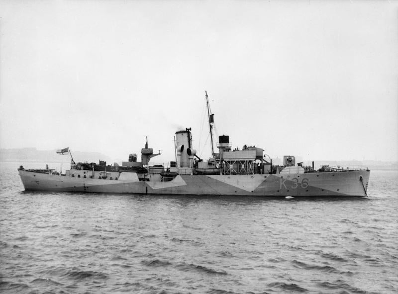 Royal Navy Flower Class Corvettes