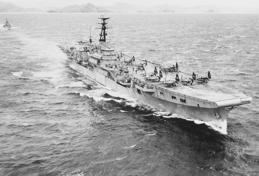 Royal Navy Colossus Class Aircraft Carriers