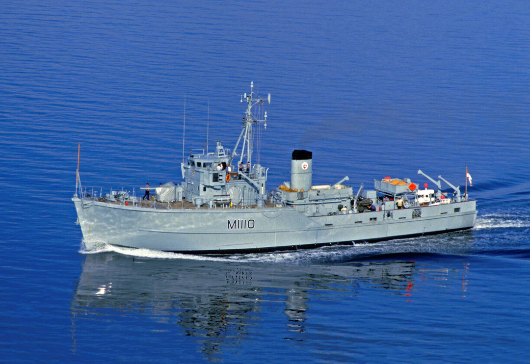 Royal Navy Ton Class Minesweepers