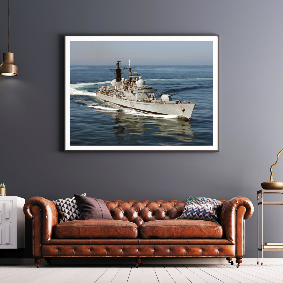 Royal Navy Warship Prints - Hampshire Prints