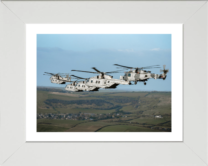 Royal Navy 845 NAS returns home from HMS Queen Elizabeth | Photo Print | Military | Aircraft | Royal Navy | Wall Art | NAS | Aviation Hampshire Prints