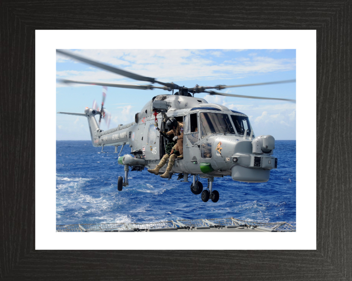 Royal Navy Lynx Mk 8 Helicopter Hovering | Photo Print | Military | Aircraft | Royal Navy | Wall Art | Home Decor | NAS | Aviation | Forces Hampshire Prints