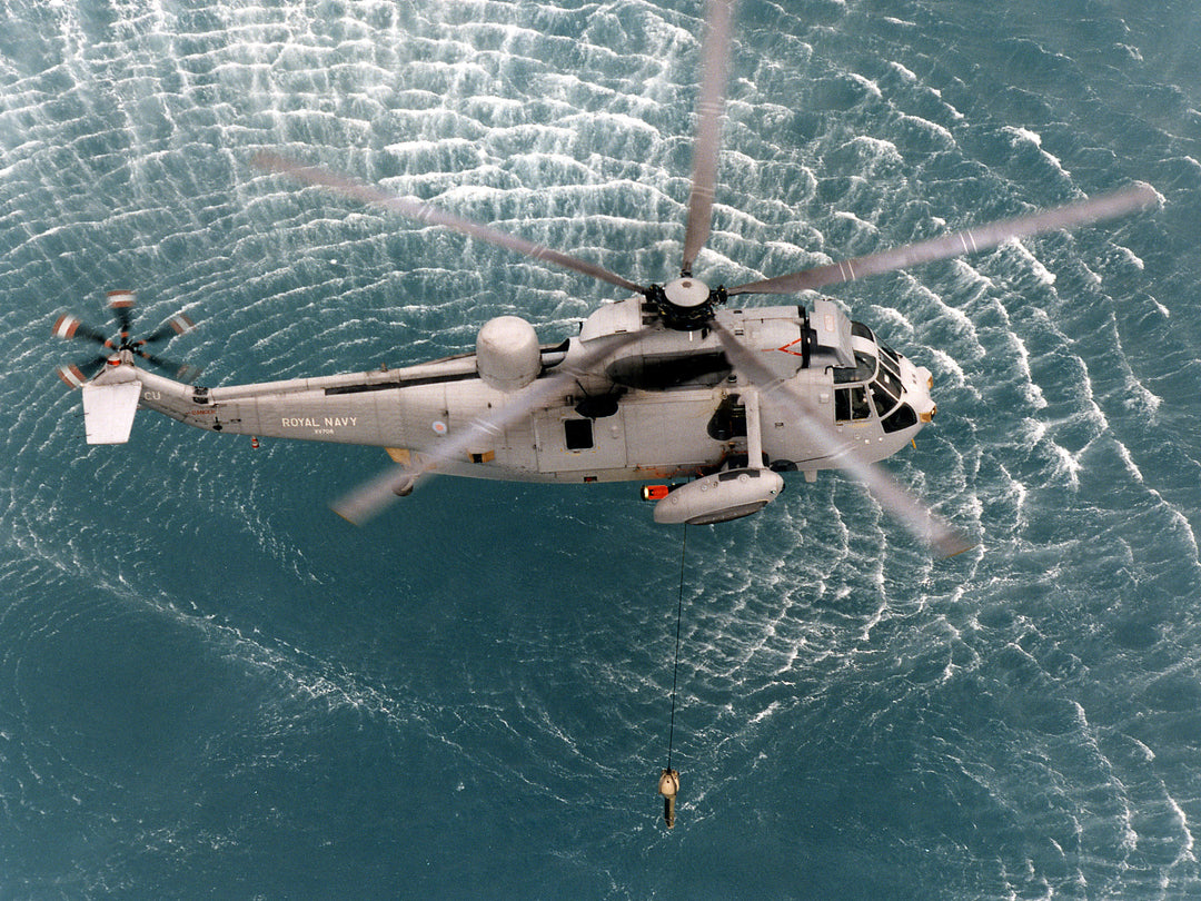 Royal Navy Westland Sea King MK 6 Helicopter | Photo Print | Military | Aircraft | Royal Navy | Wall Art | Home Decor | NAS | Aviation | UK Hampshire Prints