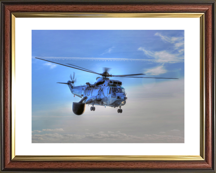Royal Navy Sea King AEW In flight | Photo Print | Military | Aircraft | Royal Navy | Wall Art | Home Decor | NAS | Aviation | Photography Hampshire Prints