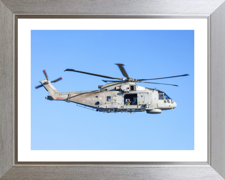 Royal Navy Merlin Helicopter in flight | Photo Print | Military | Aircraft | Royal Navy | Wall Art | NAS | Aviation | Photography | RN Hampshire Prints