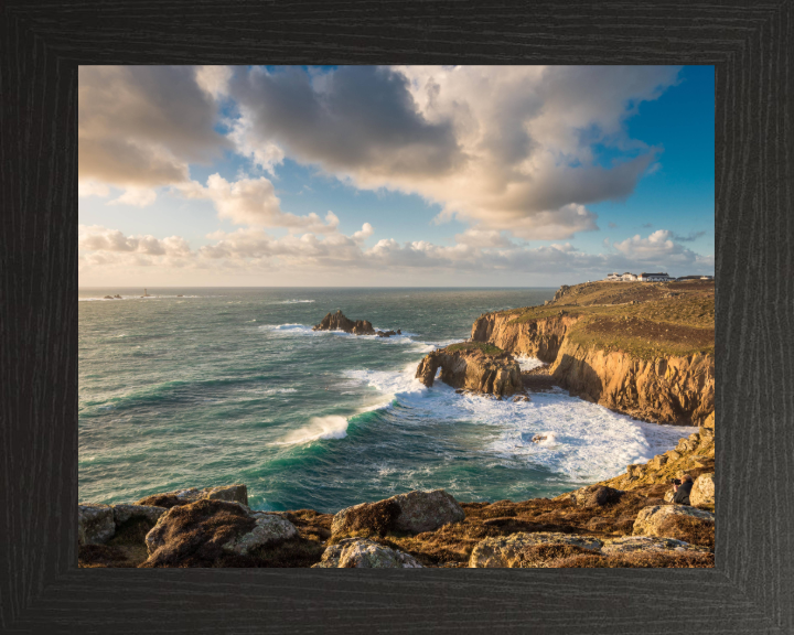 Lands End Cliffs in Cornwall Photo Print - Canvas - Framed Photo Print - Hampshire Prints