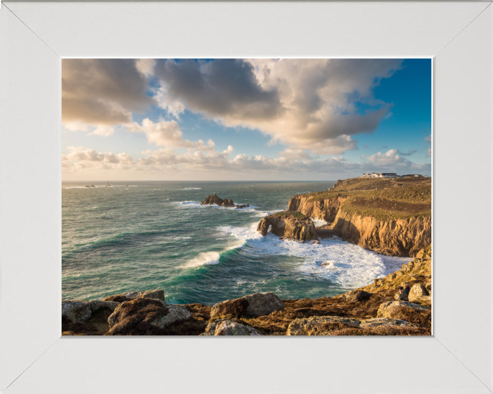 Lands End Cliffs in Cornwall Photo Print - Canvas - Framed Photo Print - Hampshire Prints