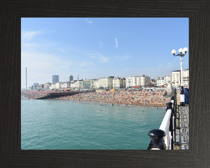 Brighton beach in summer Photo Print - Canvas - Framed Photo Print - Hampshire Prints