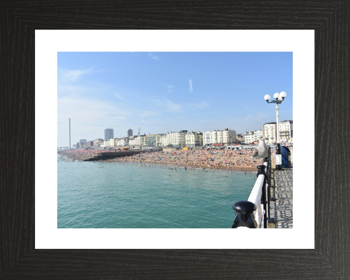 Brighton beach in summer Photo Print - Canvas - Framed Photo Print - Hampshire Prints
