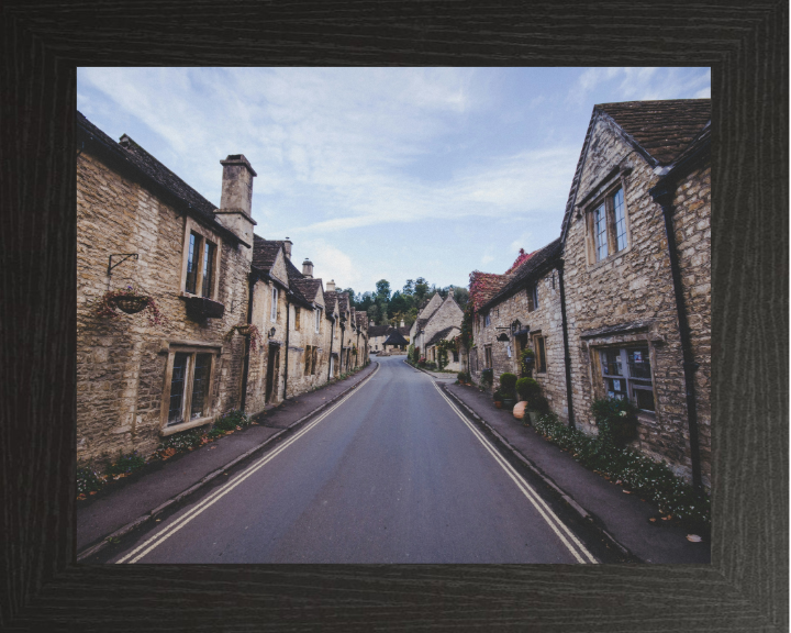 Castle Combe in wiltshire Photo Print - Canvas - Framed Photo Print - Hampshire Prints
