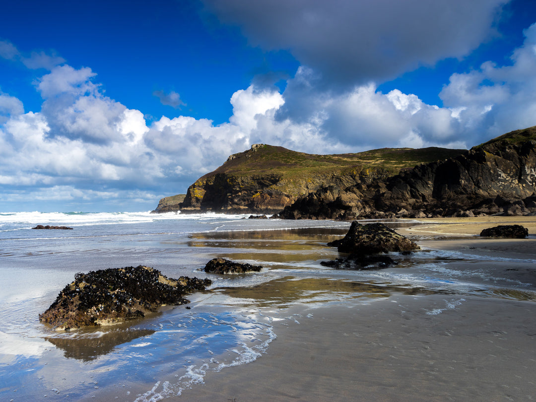 Lundy Bay in Cornwall Photo Print - Canvas - Framed Photo Print - Hampshire Prints