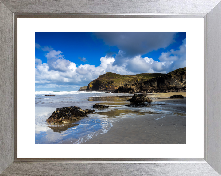 Lundy Bay in Cornwall Photo Print - Canvas - Framed Photo Print - Hampshire Prints