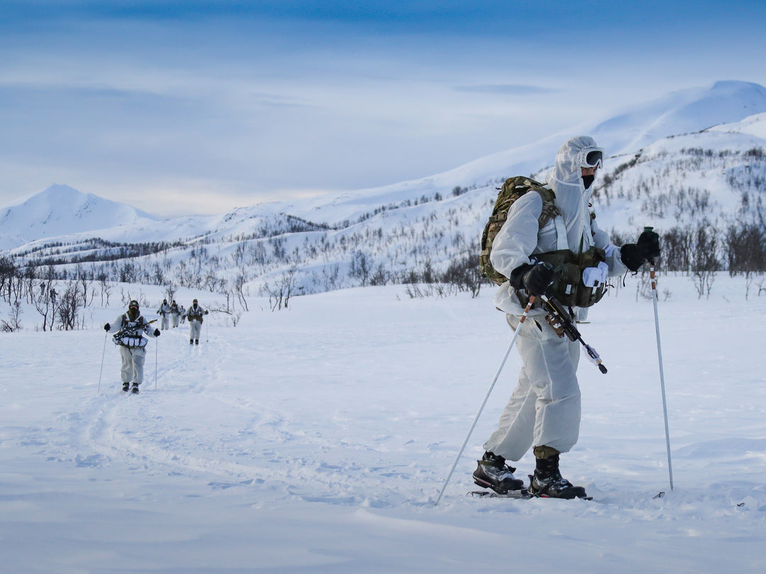 Royal Marines Commandos Skiing | Photo Print | Framed Print | Military | 45 Commando | Wall Art | Home Decor | Photography Hampshire Prints
