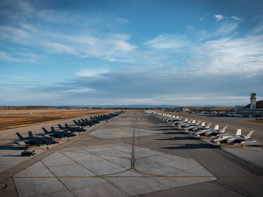 RAF USAF and RAAF F-35s on the line | Photo Print | Framed Print | Military | Aircraft | Royal Air Force | Wall Art | Home Decor | Aviation | Photography Hampshire Prints 6 x 4 No Frame No