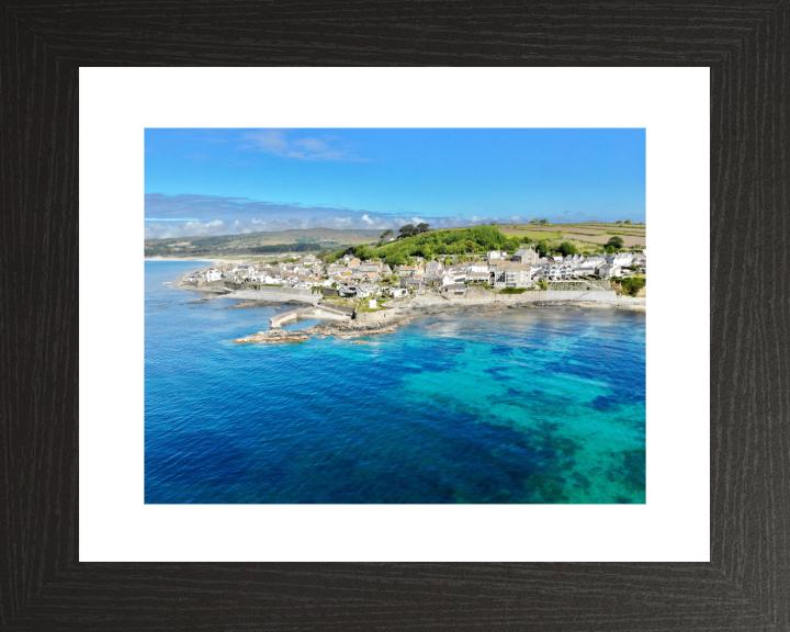 Marazion in Cornwall from above Photo Print - Canvas - Framed Photo Print - Hampshire Prints