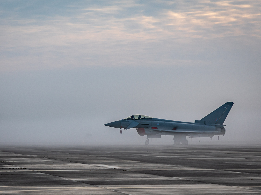 RAF Typhoon at RAF Coningsby | Photo Print | Framed Print | Military | Aircraft | Royal Air Force | Wall Art | Home Decor | Aviation | Photography Hampshire Prints 6 x 4 No Frame No