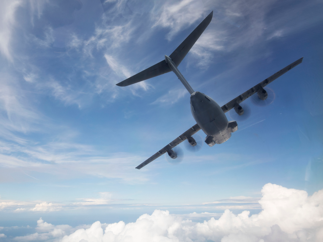 RAF A400M in flight | Photo Print | Framed Print | Military | Aircraft | Royal Air Force | Wall Art | Home Decor | Aviation | Photography Hampshire Prints 6 x 4 No Frame No