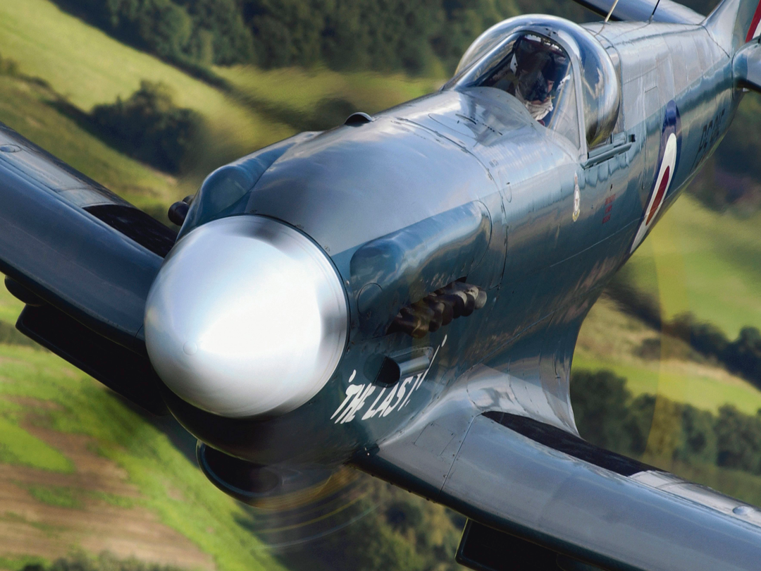 RAF Spitfire Mk19 Closeup | Photo Print | Framed Print | Military | Aircraft | Royal Air Force | Wall Art | Home Decor | Aviation | Photography Hampshire Prints 6 x 4 No Frame No