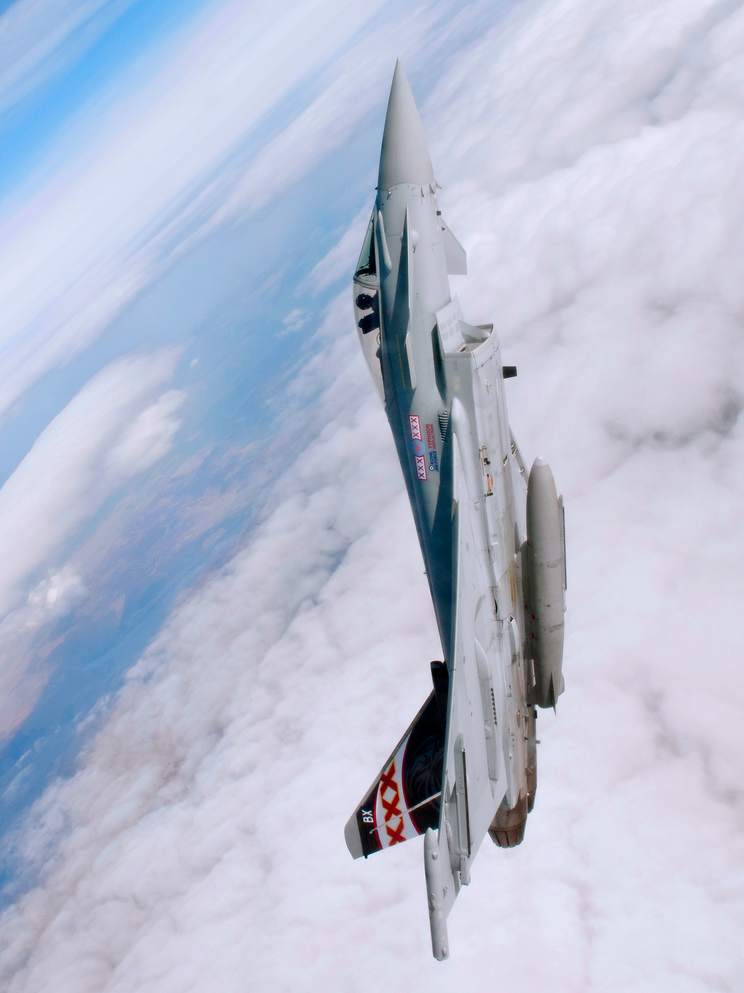 RAF Typhoon vertical climb | Photo Print | Framed Print | Military | Aircraft | Royal Air Force | Wall Art | Home Decor | Aviation | Photography Hampshire Prints 6 x 4 No Frame No