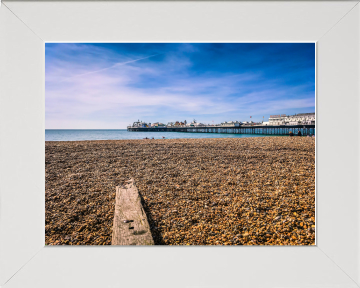 Brighton pier and beach Photo Print - Canvas - Framed Photo Print - Hampshire Prints