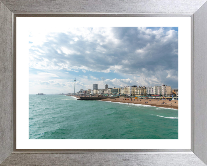Brighton seafront Photo Print - Canvas - Framed Photo Print - Hampshire Prints