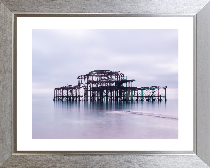 Brighton West Pier Photo Print - Canvas - Framed Photo Print - Hampshire Prints