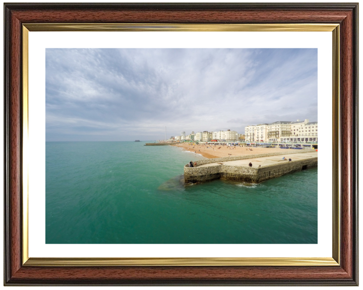Brighton seafront Photo Print - Canvas - Framed Photo Print - Hampshire Prints