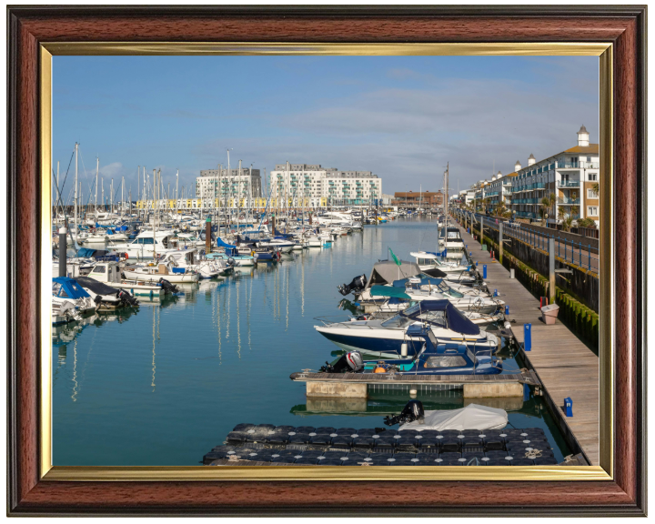 Brighton Marina Photo Print - Canvas - Framed Photo Print - Hampshire Prints