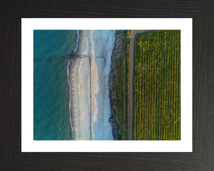 The North Norfolk Coast from above Photo Print - Canvas - Framed Photo Print - Hampshire Prints