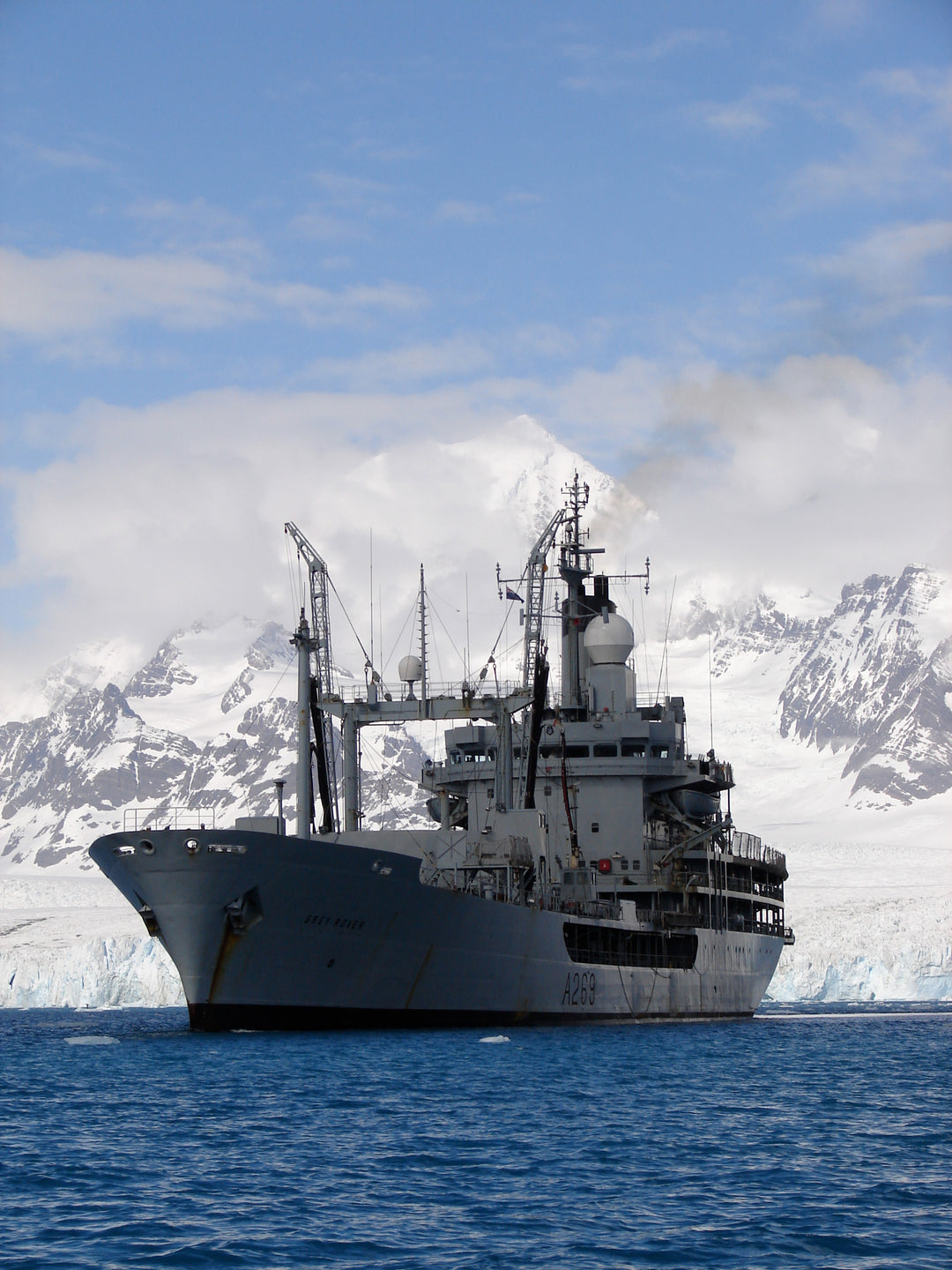 RFA Grey Rover A269 | Photo Print | Framed Print | Rover Class | Fleet Tanker | Royal Fleet Auxiliary Hampshire Prints