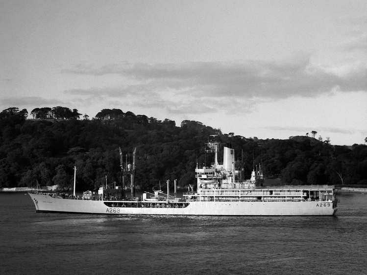 RFA Grey Rover A269 | Photo Print | Framed Print | Rover Class | Fleet Tanker | Royal Fleet Auxiliary Hampshire Prints