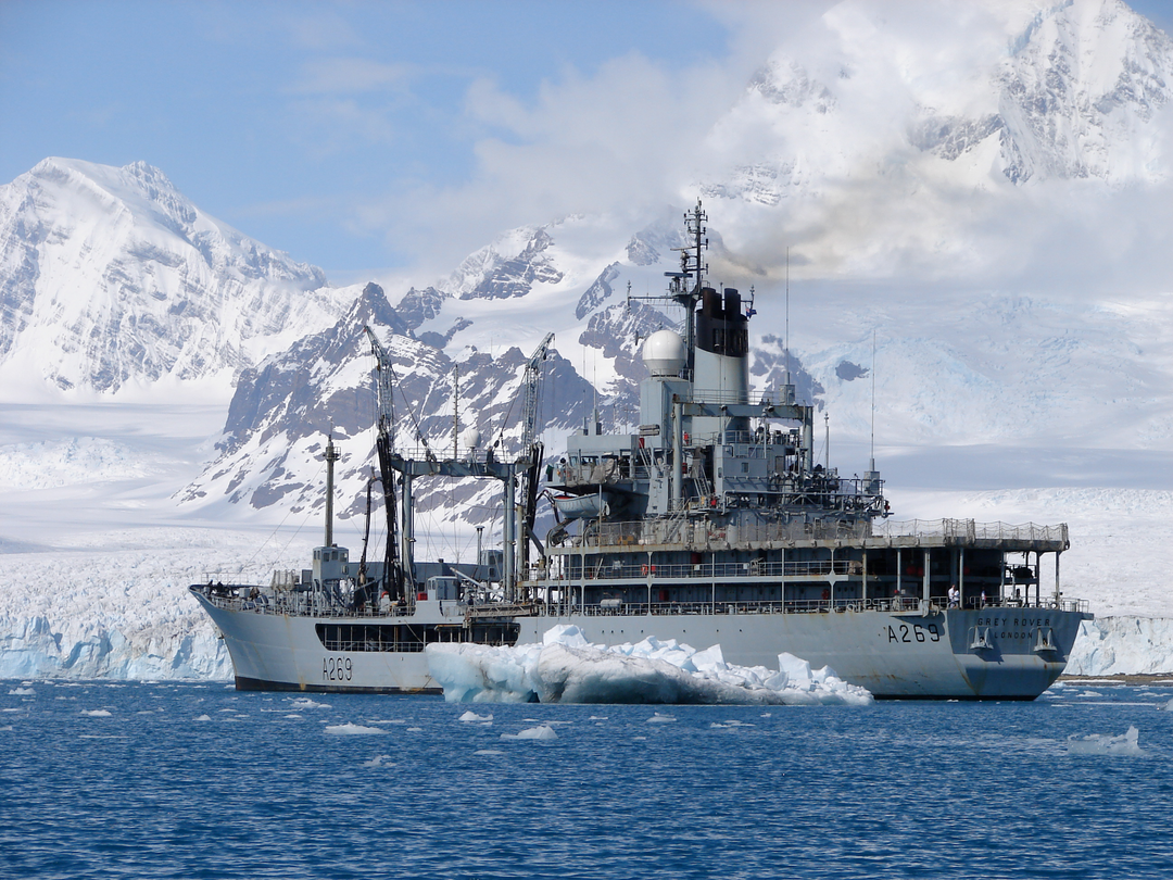 RFA Grey Rover A269 | Photo Print | Framed Print | Rover Class | Fleet Tanker | Royal Fleet Auxiliary Hampshire Prints