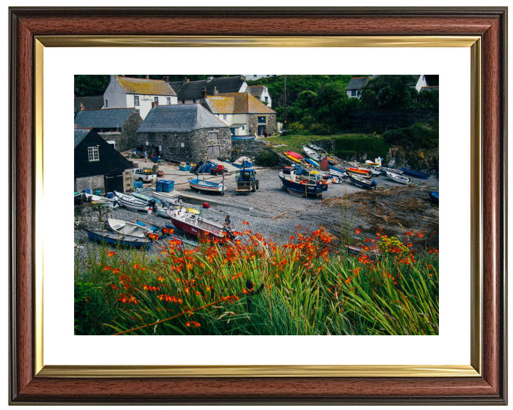 Cadgwith in Helston Cornwall Photo Print - Canvas - Framed Photo Print - Hampshire Prints