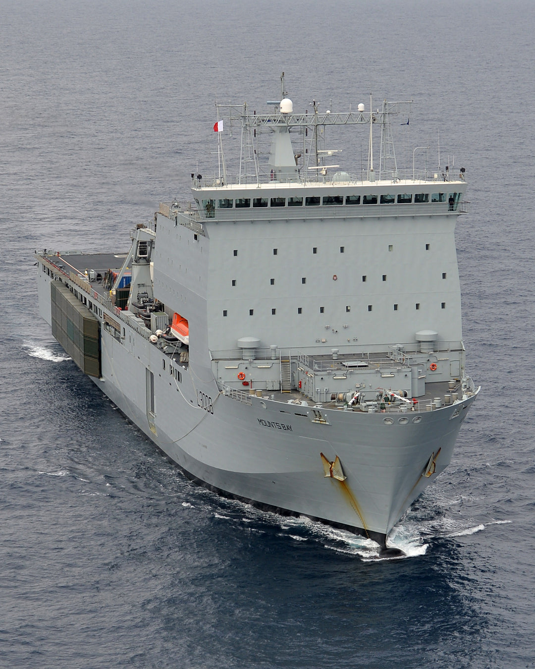 RFA Mounts Bay L3008 | Photo Print | Framed Print | Bay Class | Auxiliary Dock | Royal Fleet Auxiliary Hampshire Prints