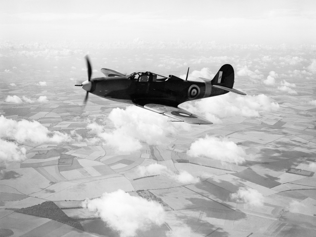 RAF Bell P-39 Airacobra Mk 2 in flight | Photo Print | Framed Print | Military | Aircraft | Royal Air Force | Wall Art | Home Decor | Aviation | Photography Hampshire Prints 6 x 4 No Frame No
