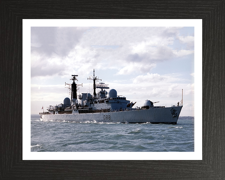 HMS Glasgow D88 Royal Navy Type 42 Destroyer Photo Print or Framed Print - Hampshire Prints