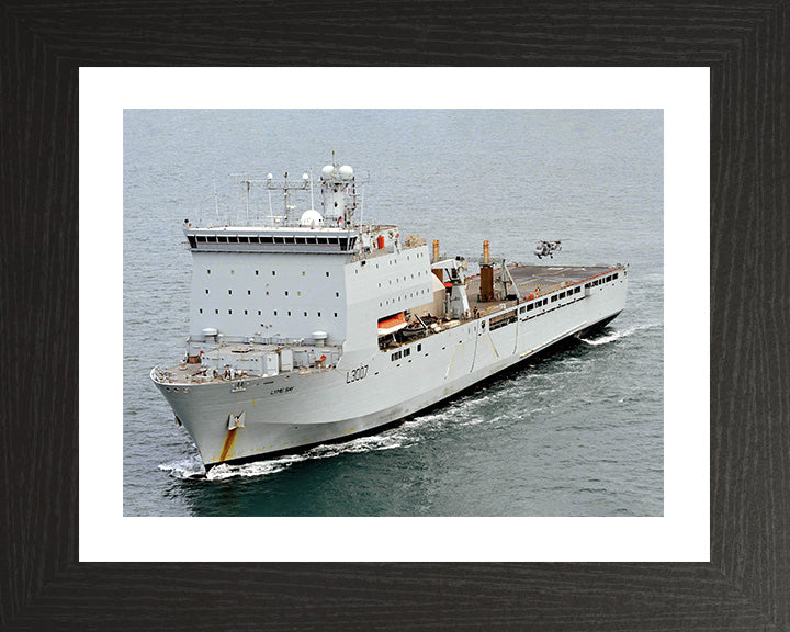 RFA Lyme Bay L3007 | Photo Print | Framed Print | Bay Class | Auxiliary Dock | Royal Fleet Auxiliary Hampshire Prints