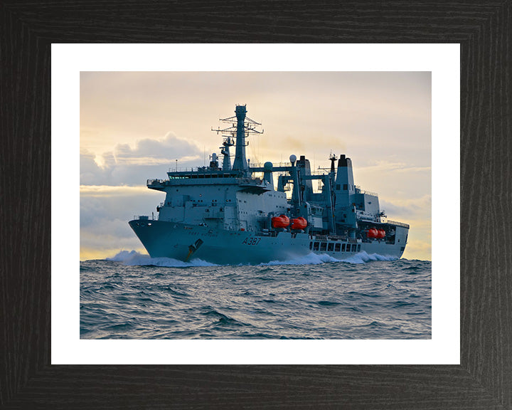 RFA Fort Victoria A387 | Photo Print | Framed Print | Fort Class | Tanker | Royal Fleet Auxiliary Hampshire Prints