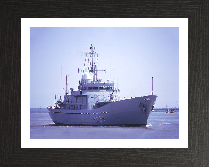 HMS Jersey P295 Royal Navy Island class Patrol Vessel Photo Print or Framed Photo Print - Hampshire Prints