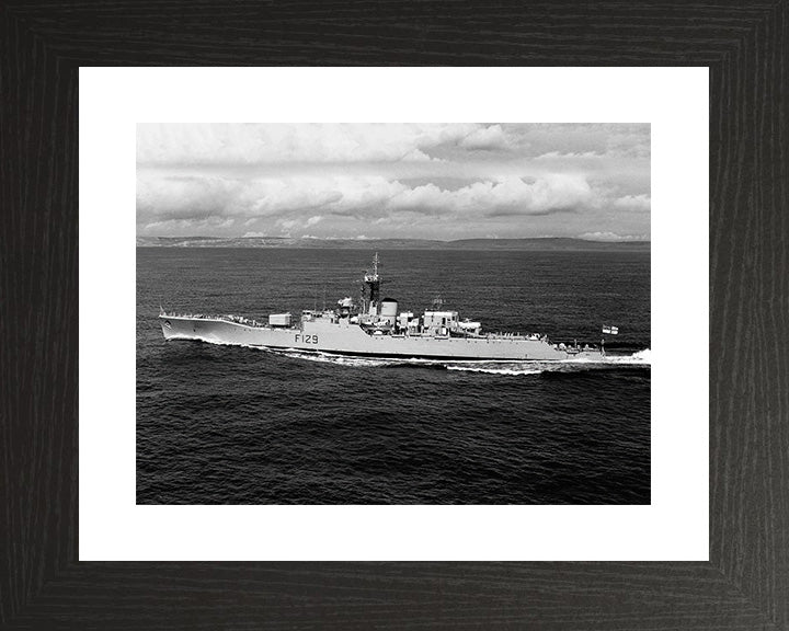 HMS Rhyl F129 Royal Navy Rothesay Class frigate Photo Print or Framed Print - Hampshire Prints