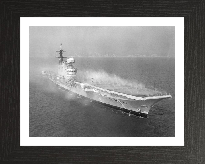 HMS Hermes R12 | Photo Print | Framed Print | Centaur Class | Aircraft Carrier | Royal Navy Hampshire Prints