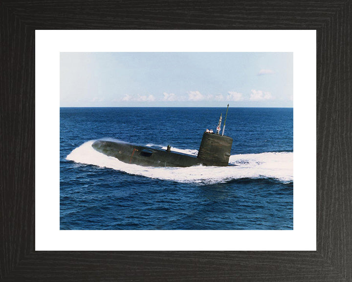 HMS Courageous S50 Royal Navy Valiant class Submarine Photo Print or Framed Print - Hampshire Prints