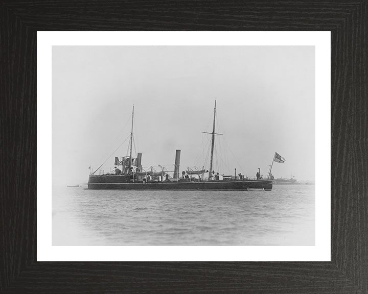 HMS Karrakatta (1889) | Photo Print | Framed Print | Sharpshooter Class | Torpedo Boat | Royal Navy Hampshire Prints