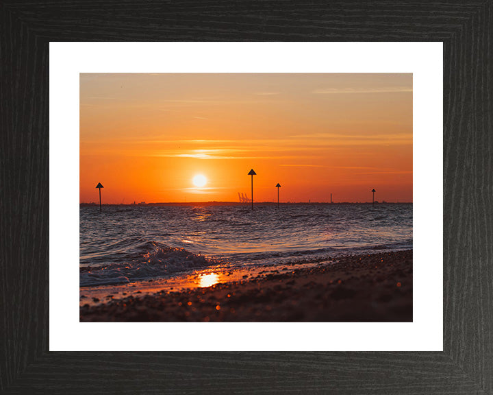 Southend-on-Sea Essex at sunset Photo Print - Canvas - Framed Photo Print - Hampshire Prints