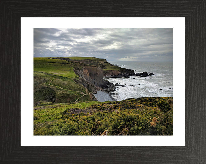 The Devon coast near Hartland Photo Print - Canvas - Framed Photo Print - Hampshire Prints