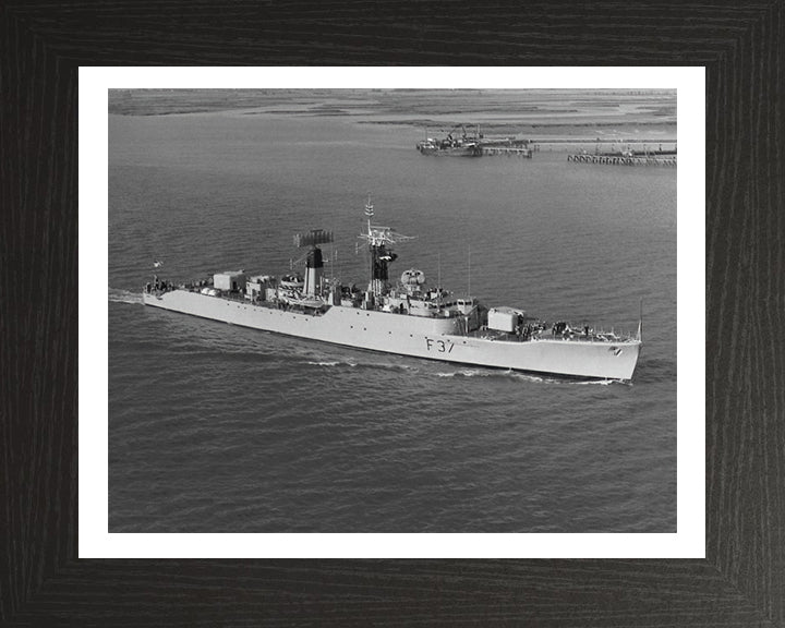 HMS Jaguar F37 Royal Navy Leopard class Frigate Photo Print or Framed Print - Hampshire Prints