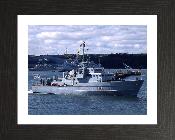 HMS Sandpiper P263 Royal Navy Bird class patrol vessel Photo Print or Framed Photo Print - Hampshire Prints