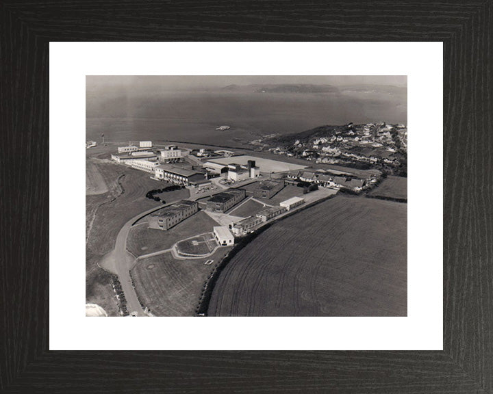 HMS Cambridge shore establishment Aerial Photo Print or Framed Photo Print - Hampshire Prints