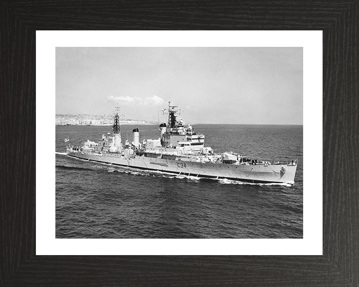 HMS Lion C34 Royal Navy Tiger class cruiser Photo Print or Framed Print - Hampshire Prints