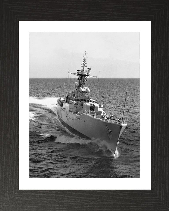 HMS Londonderry F108 Royal Navy Rothesay class frigate Photo Print or Framed Print - Hampshire Prints